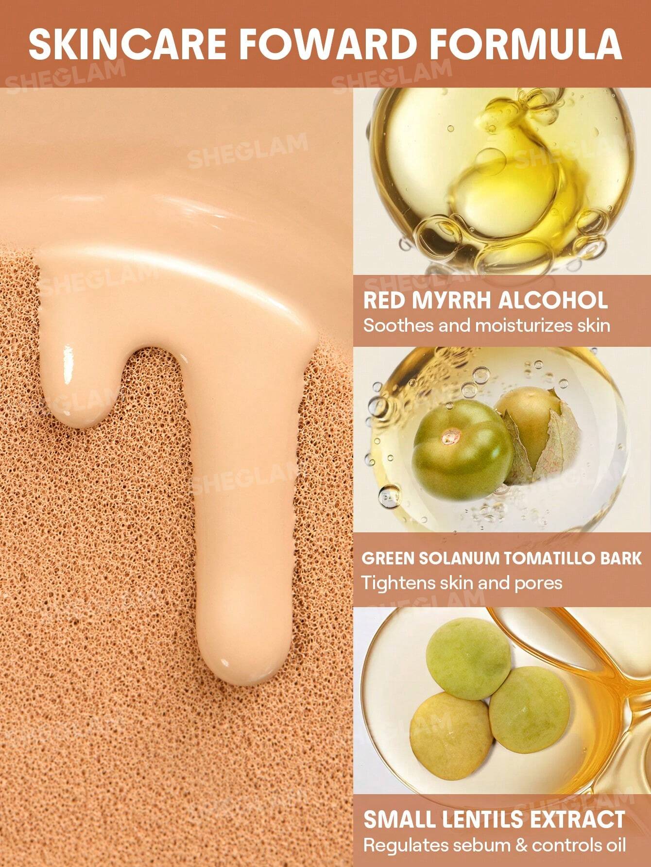 Sheglam Lock&Go Long-Lasting Cushion Foundation 12g