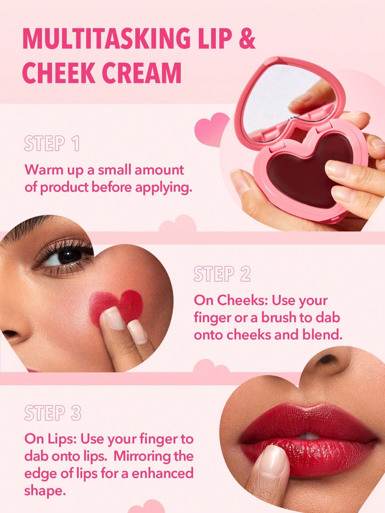 Sheglam Playing Cupid Cream Blush 3.6g