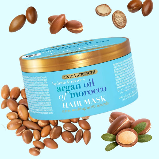 OGX Hair Mask Hydrate & Revive + Argan Oil of Morocco Extra Strength