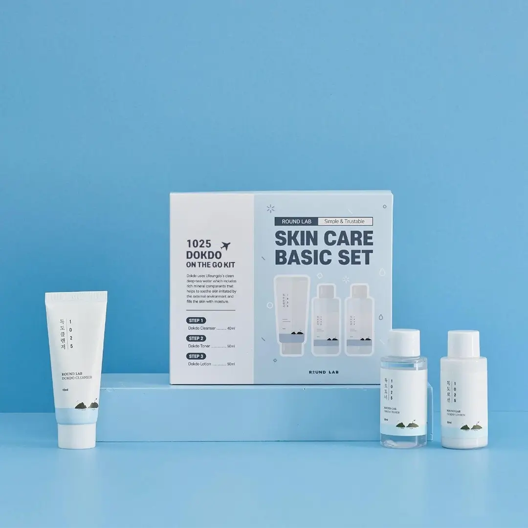 Round Lab 1025 Dokdo On The Go Kit Skin Care Basic Set