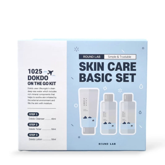 Round Lab 1025 Dokdo On The Go Kit Skin Care Basic Set